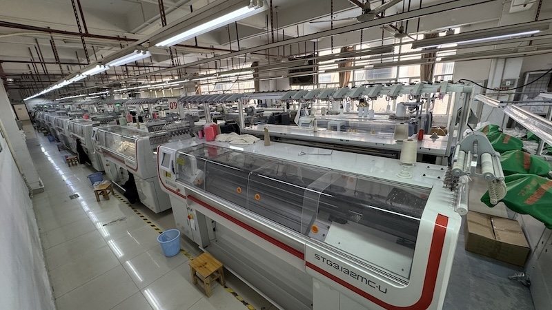 Knitting production