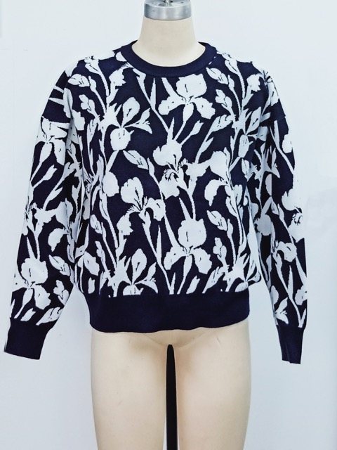 Jacquard premium sweater
